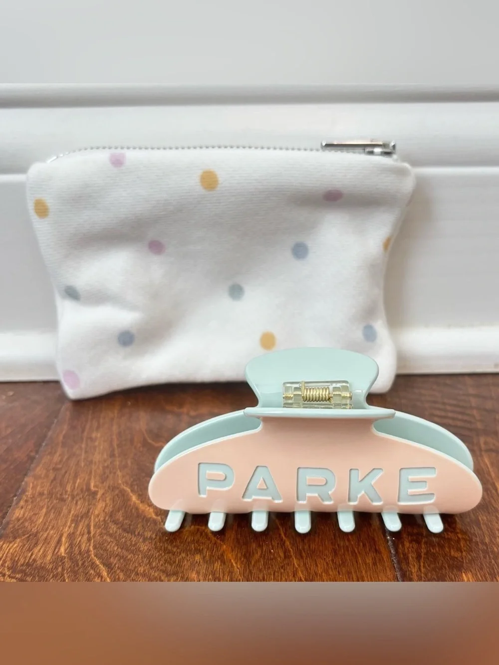 Parke CUPCAKE Claw Clip w/ pouch